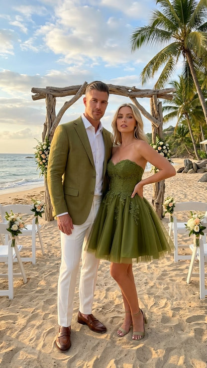 Mens Olive Green Blazer Sport Coat  Linen Fabric Summer in pistachio sage green