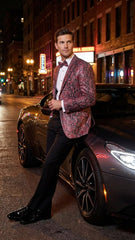 men-s-burgundy-and-black-snakeskin-print-blazer-alligator-crocodile-sport-jacket-exotic-skin