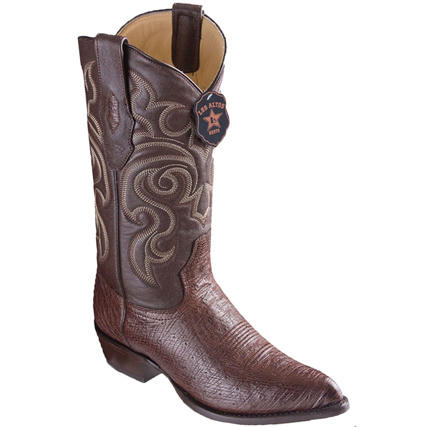 Botas de Avestruz Panza Horma Puntal