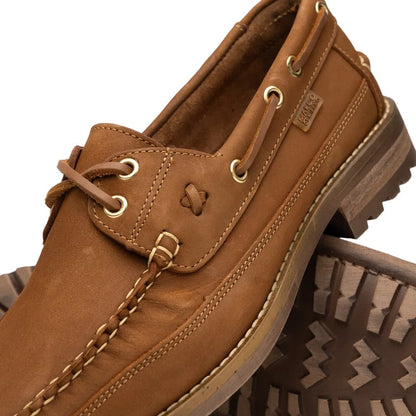 Marco Di Milano Amalfi Bronze Premium Calf Leather Boat Shoes - view 5