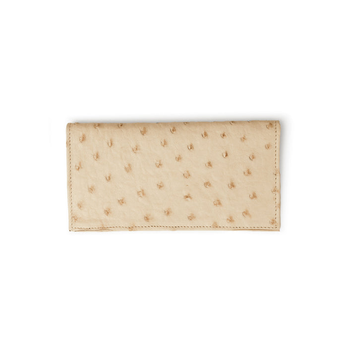 Full Quill Ostrich Checkbook