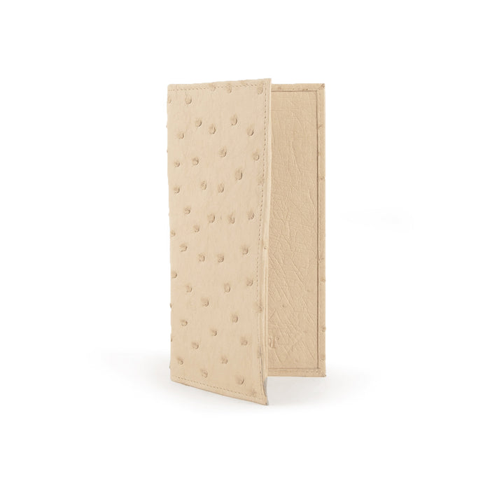 Full Quill Ostrich Checkbook