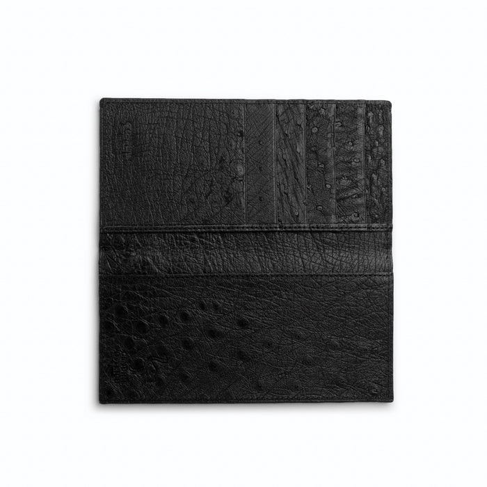 Full Quill Ostrich Checkbook