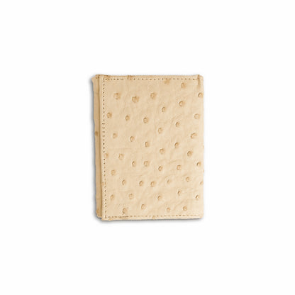Full Quill Ostrich Trifold
