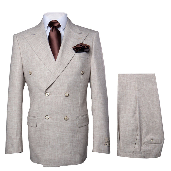Rossi Man ARTHUR RM2306 Double-Breasted Suit ?? A Modern Classic for Men