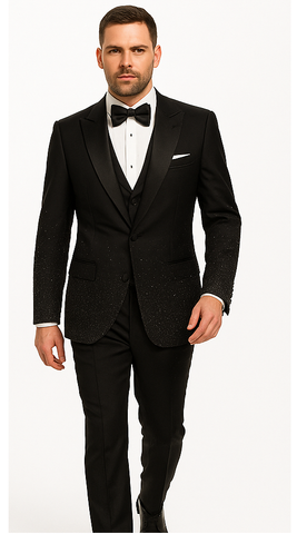 Menƒ??s Formal Tuxedo in Black ƒ?? After Six Classic Style