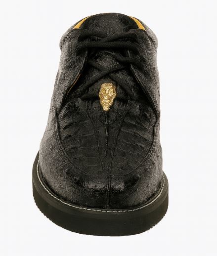 Men's Wild West Boots Caiman and Ostrich Skin Shoe 2ZA050205