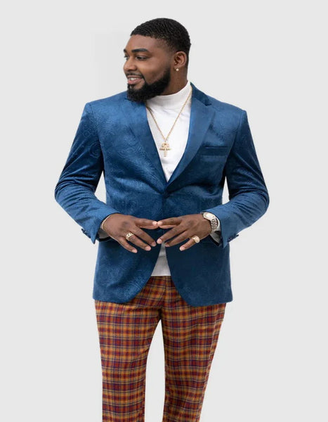 42 Mens Velvet Dinner Jacket Velvet Tuxedo Jacket In Color Aqua Blue