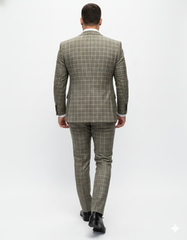 statement-suits-wool-suits-peak-lapel-suits-ticket-pocket-modern-fit-olive-suit