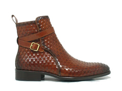 basket-weave-calfskin-buckle-boot