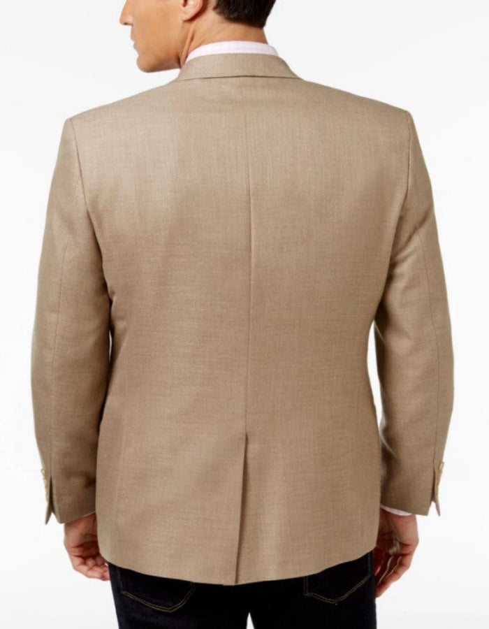 Mens Tan SportCoat - Beige Color Blazer - Summer Jacket