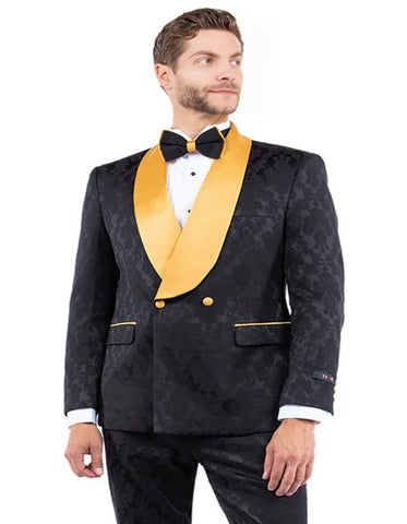 Double Breasted Tuxedo Jacket - Double Breasted Shawl Lapel Dinner Jacket