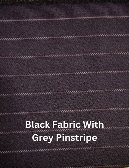 Men’s Grey Pinstripe Suit – Daniel Craig Inspired Classic Business Suit