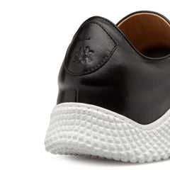 men-s-black-leather-sneakers-by-mezlan-made-in-spain-brand - Size: 8