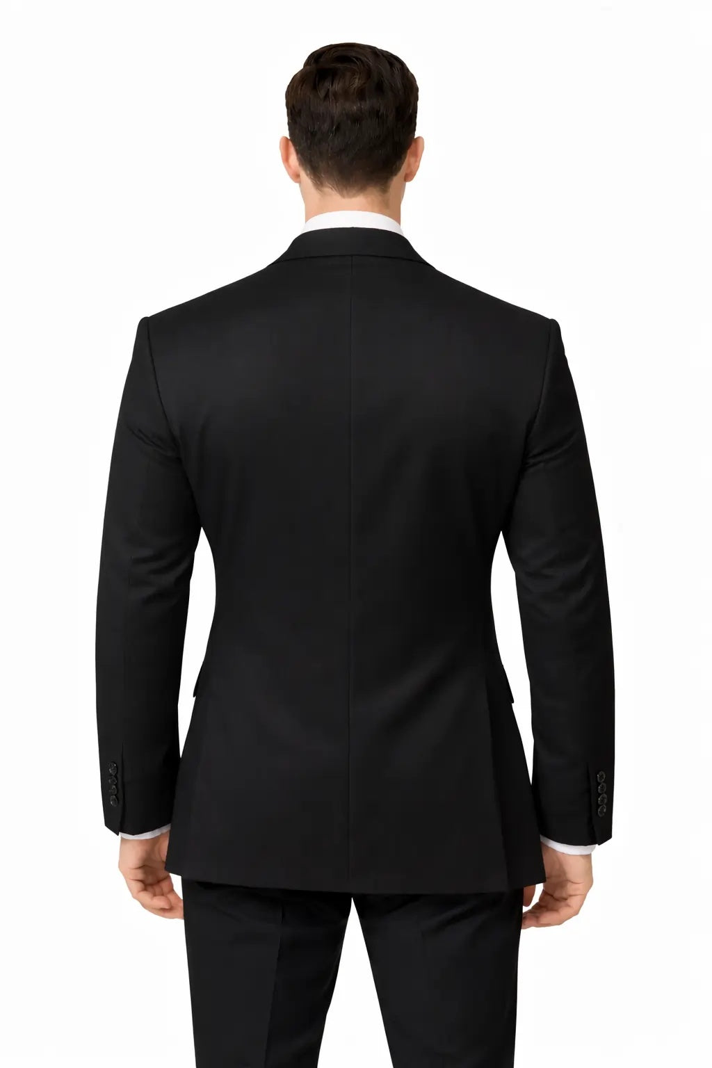 Unisex Black Blazer – Modern Formal Jacket for Office Business and Special Events