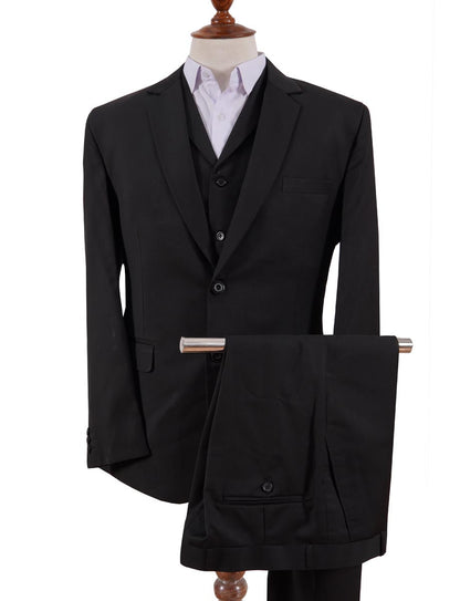 Men’s Gray Sean Connery Inspired 3 Piece Suit – Classic Vest Suit Set