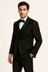 black-tuxedo-set-wedding-prom