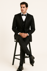 black-tuxedo-set-wedding-prom