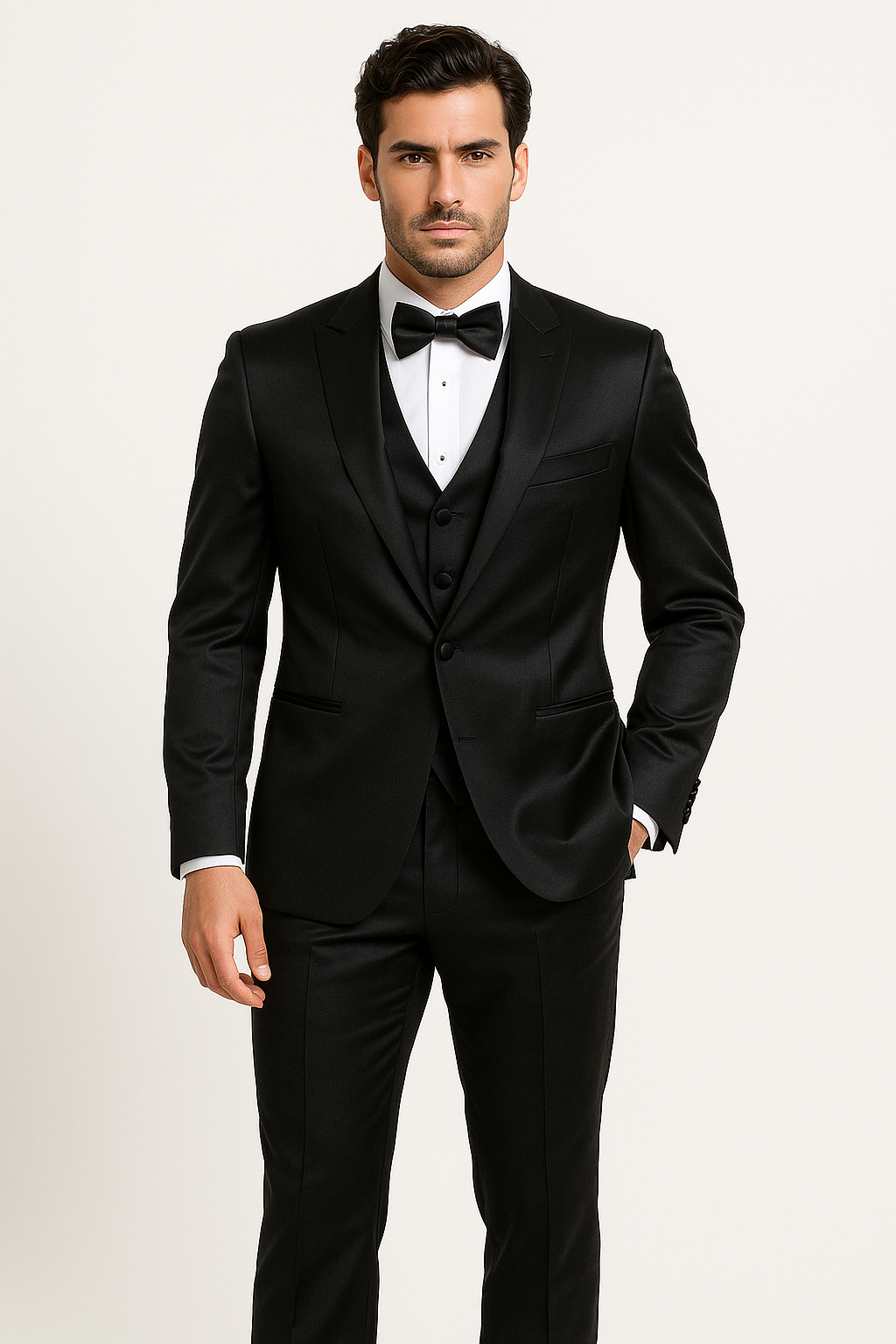 Black-tuxedo-set-wedding-prom