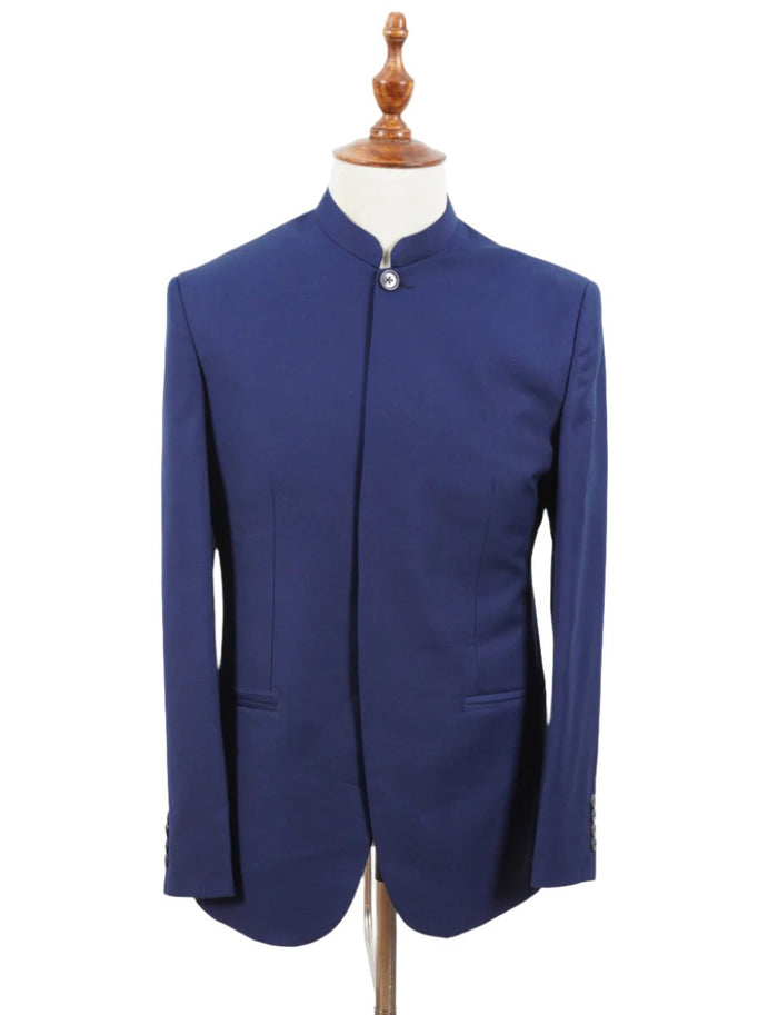 Men’s Christoph Waltz Spectre Blofeld Coat – Classic Nehru Mandarin Collar Jacket