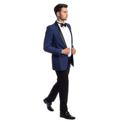 Mens Blue Tuxedo 2-PC Slim Fit, By Azzuro - Men's Tuxedo USA