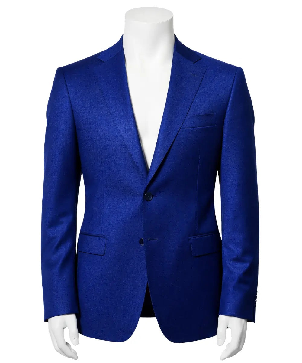 Men’s Stylish Blue Blazer – Modern Tailored Dress Jacket