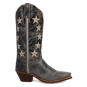 Laredo Serenade Blue Leather Women Boots
