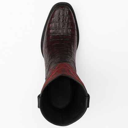 Botas de Cocodrilo Caiman Cola Horma Europea