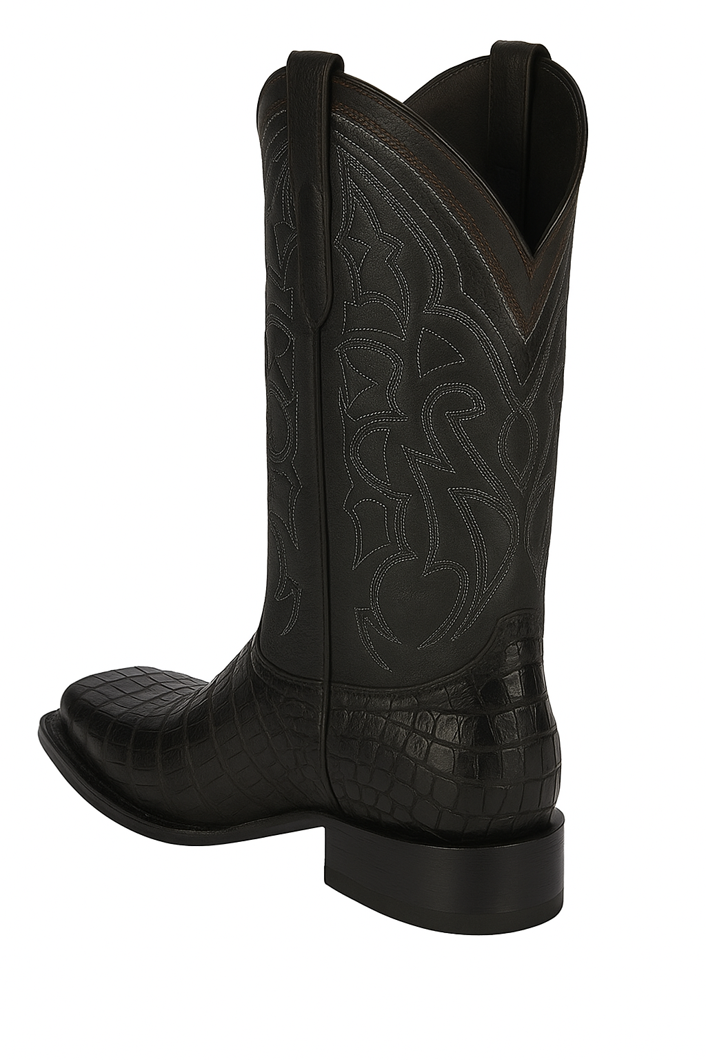 Botas de Cocodrilo Caiman Cola Horma Europea