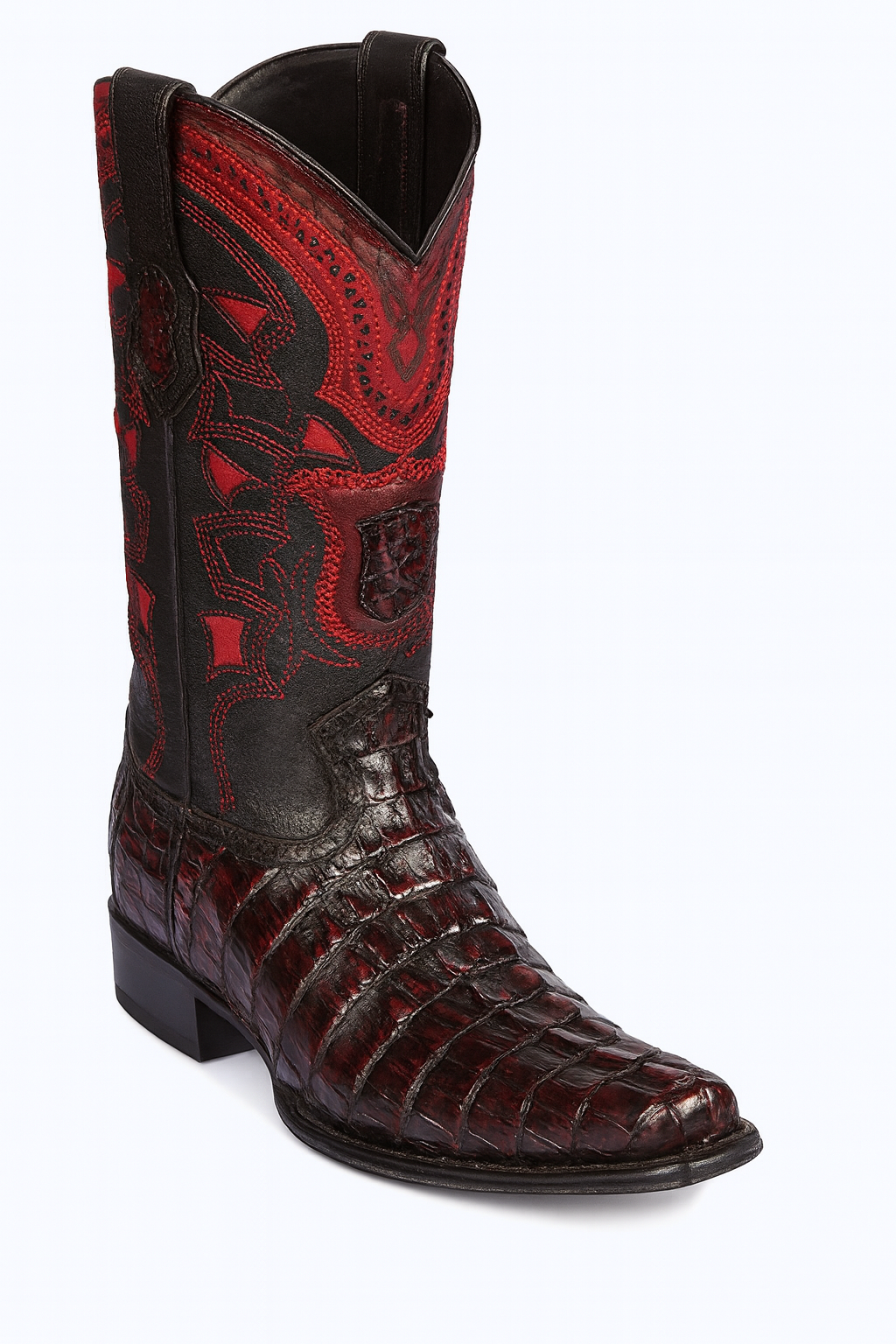 Botas de Cocodrilo Caiman Cola Horma Europea