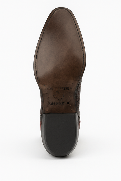 Botas de Cocodrilo Caiman Cola Horma Europea