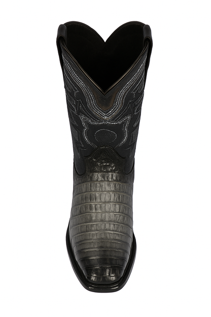 Botas de Cocodrilo Caiman Cola Horma Europea