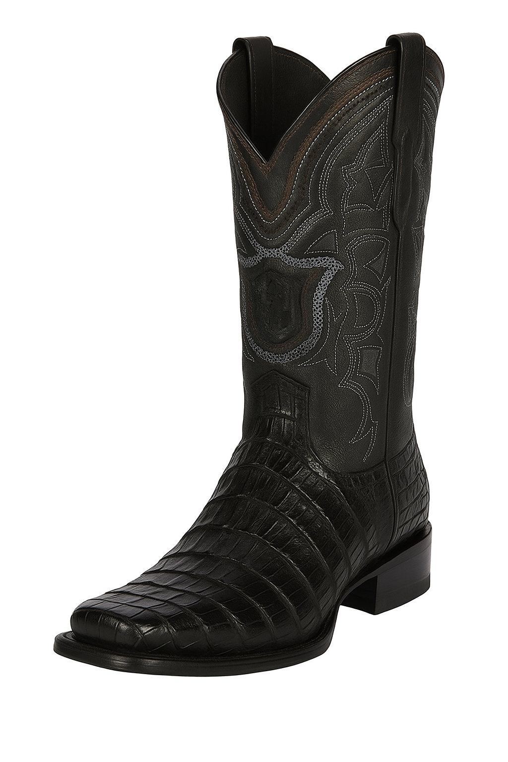 Botas de Cocodrilo Caiman Cola Horma Europea
