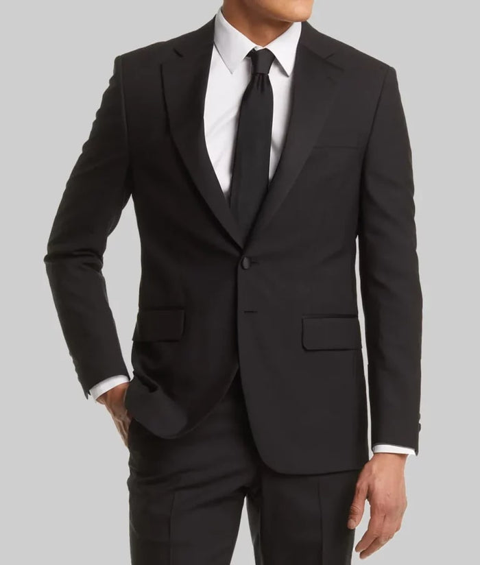 Brandon Mens Black Blazer  Clearance Item