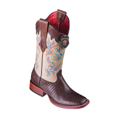 los-altos-brown-teju-lizard-square-toe-womens-western-boot