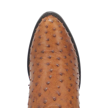 TEMPE FULL QUILL OSTRICH BOOT