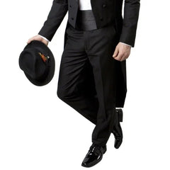 Bryan Michaels Tail Tuxedo, Black - Men's Tuxedo USA