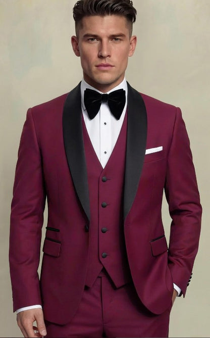 Classic Black Tuxedo – 3 Piece