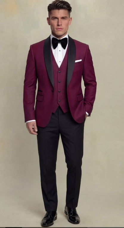 Classic Black Tuxedo – 3 Piece