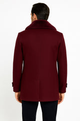 mens-burgundy-double-breasted-overcoat-with-faux-fur-shawl-collar-slim-fit-peacoat-alberto-nardoni-signature