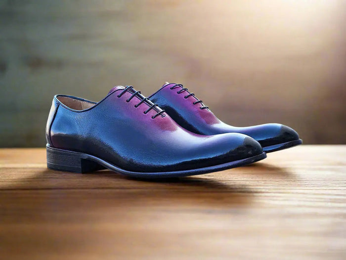 Carrucci Burnished Two Tone Wholecut Oxford