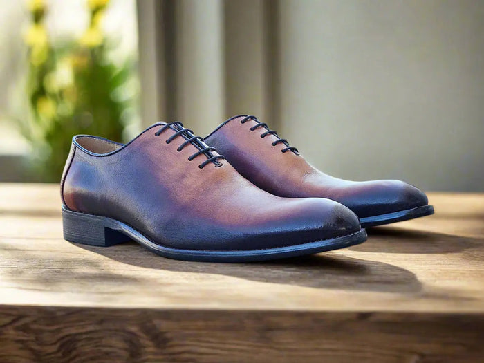 Carrucci Burnished Two Tone Wholecut Oxford