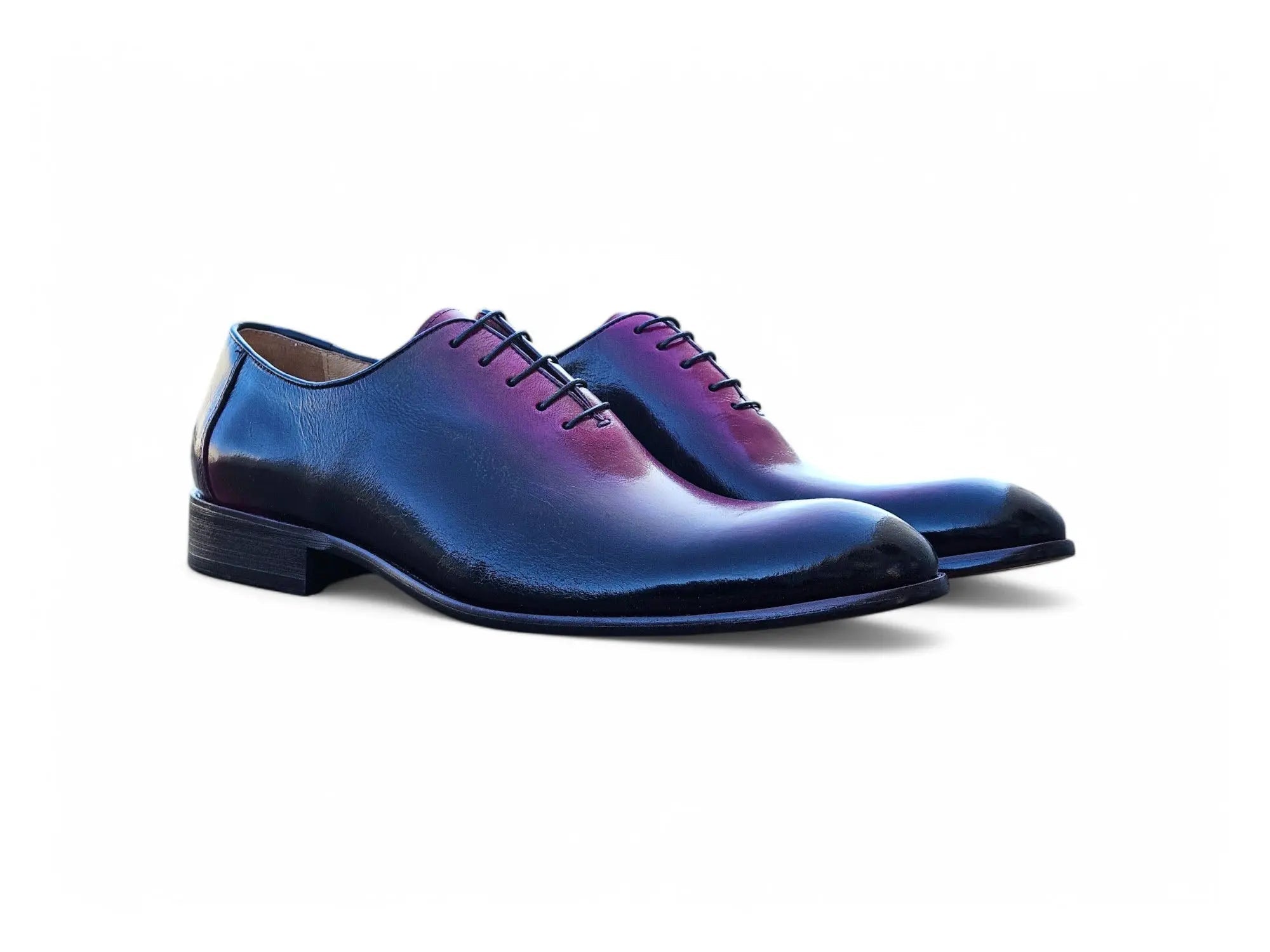 Burnished Two Tone Wholecut Oxford Carrucci