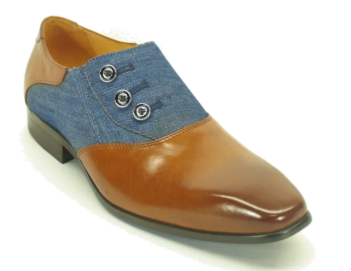 Carrucci Button-up Slip-on Loafer