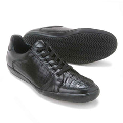 los-altos-black-caiman-belly-casual-shoes