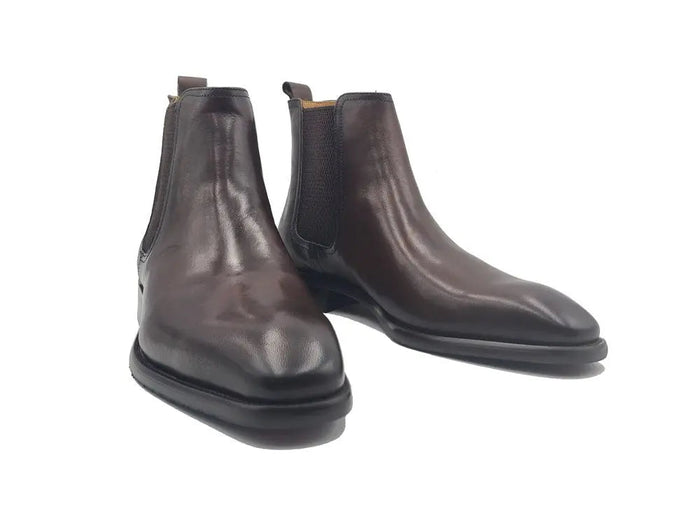 Carrucci Calfskin Leather Chelsea Boot