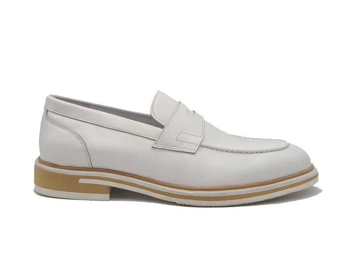Carrucci Calfskin Penny Loafer