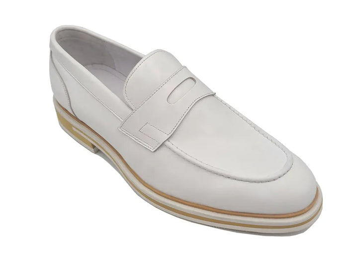 Carrucci Calfskin Penny Loafer