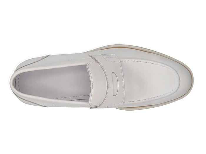 Carrucci Calfskin Penny Loafer