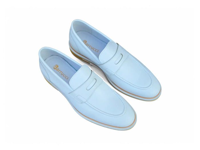 Carrucci Calfskin Penny Loafer
